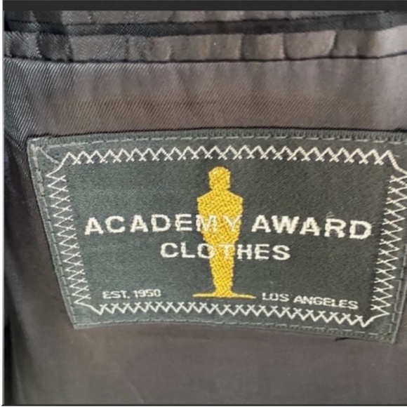 Men’s Ralph Lauren Chaps Gray Suit Jacket and Cuffed Pants Size 41 Regular - Picture 8 of 9